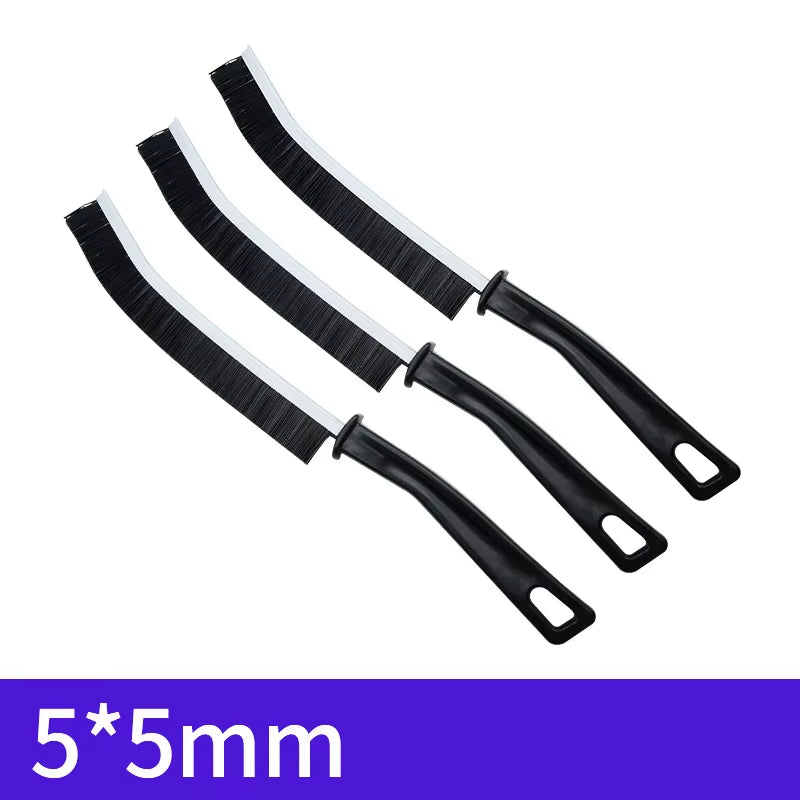 DeepClean™ Precision Crevice Brush Set – For Car, Kitchen, Tile Grout & Tight Spaces (1–5pcs)