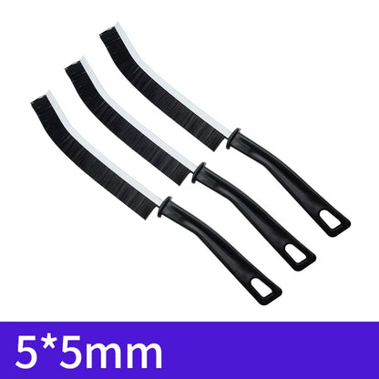 DeepClean™ Precision Crevice Brush Set – For Car, Kitchen, Tile Grout & Tight Spaces (1–5pcs)