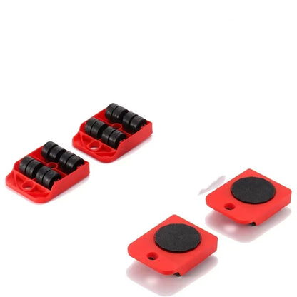 EasyGlide Furniture Mover Set – Heavy Lifter Bar & Slider Wheels for Effortless Moving