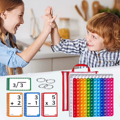 MathMaster™ Fidget Flash Cards – Learn Fast, Focus More, Master Math with Fun!