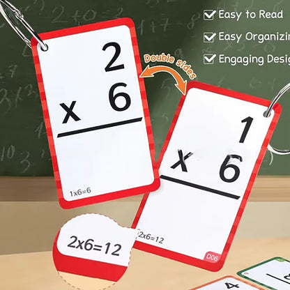 MathMaster™ Fidget Flash Cards – Learn Fast, Focus More, Master Math with Fun!